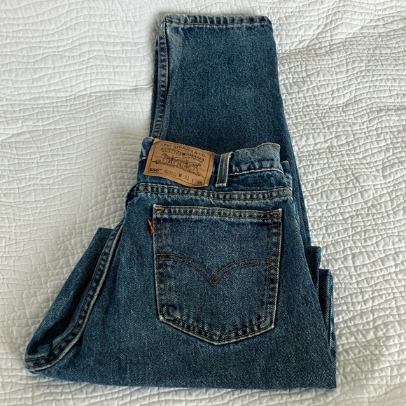 Levi's Other - Vintage 1990’s 90’s LEVI 550 31 x 30 ORANGE TAB